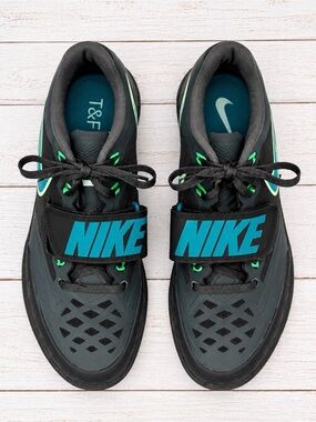 Nike Zoom SD 4 Throwing Shoes Black Teal Men’s 6 Women’s 7.5
